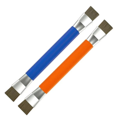 Safe Double-Ended Brush | Anti-Static Circuit Board Cleaning Tool