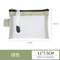 Mini Mesh Zipper Card Pouch | Transparent ID and Credit Card Storage Bag