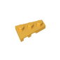Gobricks GDS-547 Wedge Plate 3 x 2 Right | Compatible Building Block for DIY Creations