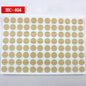 96Pcs 15mm Wood Furniture Screw Cap Covers | Self-Adhesive Hole Stickers for Desk Cabinets