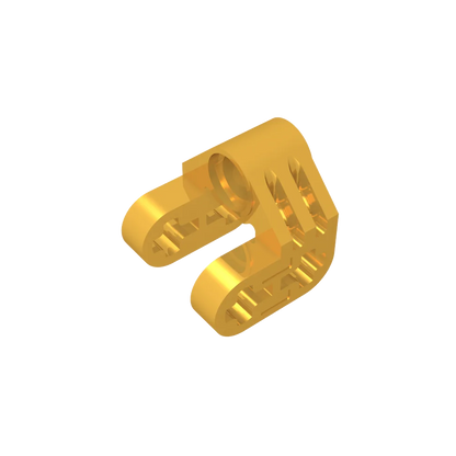 Gobricks GDS-1029 Axle and Pin Connector Perpendicular Split | Compatible with Lego 92907