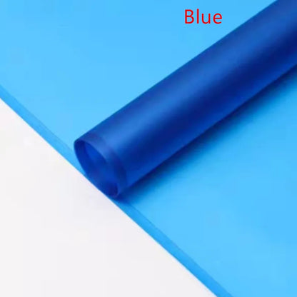 Fog Flower Wrapping Paper 5 Sheets | Korean Style Half Transparent Gift Wrap for Bouquets