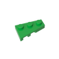 Gobricks GDS-547 Wedge Plate 3 x 2 Right | Compatible Building Block for DIY Creations