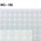 96Pcs 15mm Wood Furniture Screw Cap Covers | Self-Adhesive Hole Stickers for Desk Cabinets