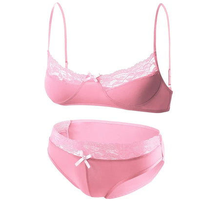 Men's Sexy Lace Bra Bikini Clever-MenMode