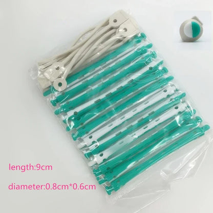 12pcs Heatless Hair Curler Set | No Heat Soft Flexi Rods for Natural Curls