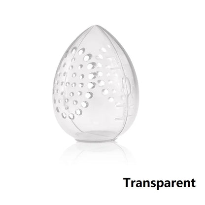 Clear Makeup Sponge Case | Transparent Beauty Blender Holder for Travel