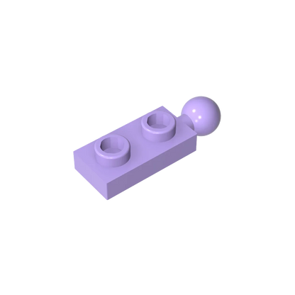 Gobricks GDS-852 Plate Modified 1 x 2 with Tow Ball on End | Building Block for DIY Creations