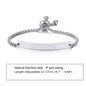 Custom Personalized Name ID Bracelet Gilrs Boy Gifts, Stainless Steel Curb Chain Link Crown Bracelet Not Allergic