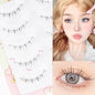 Menglu Natural Short Lower Lashes | Hand-Painted Style Fake Eyelashes