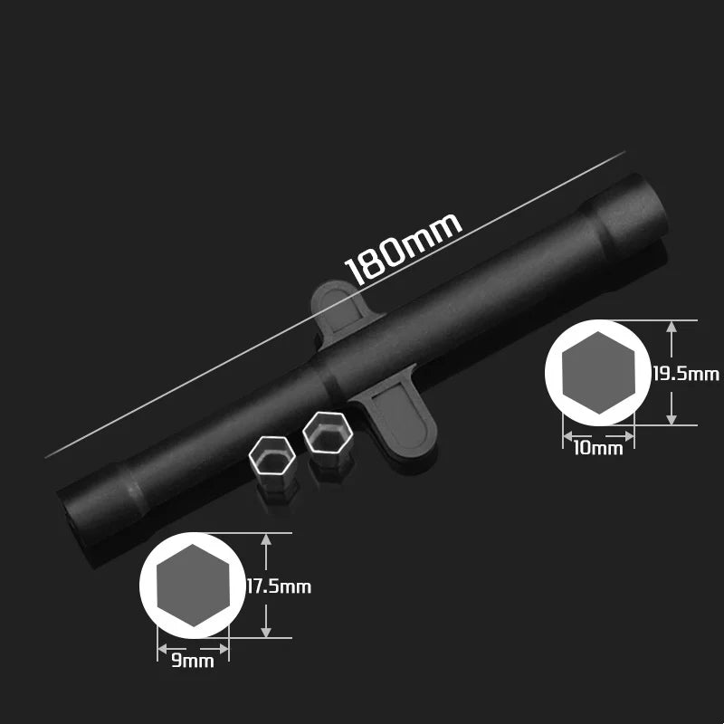 Multi-Function Plumbing Socket Wrench Set | 9/10/11/12mm Tap Wrench