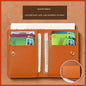 Mini Foldable Card Wallet | Unisex Soft Leather Driver's License Holder