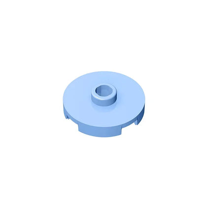 Gobricks GDS-1041 Tile Round 2x2 with Open Stud | Compatible Building Block for DIY Educational Kits
