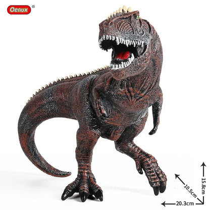 Oenux Jurassic Dinosaurs Action Figures Set | 5 Realistic PVC Models Collection Toy