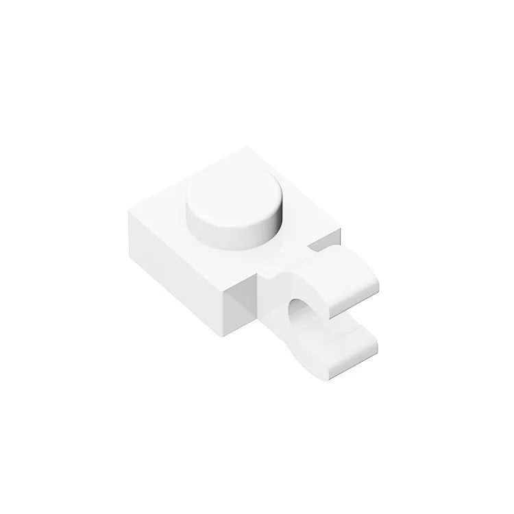 PLATE 1X1 W/HOLDER VERTICAL Building Block | Compatible with Lego 6019 61252