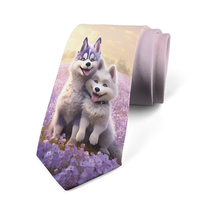 Newly Designed Cartoon Necktie 3D Printing Harajuku Fashion Kawaii Unisex Tie 8CM Slim Dating Wedding Party Tie Cosplay