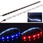 2X 30cm Car LED Strip Lights DRL | Flexible Ambient Decorative Atmosphere Lamp for 12V Vehicles