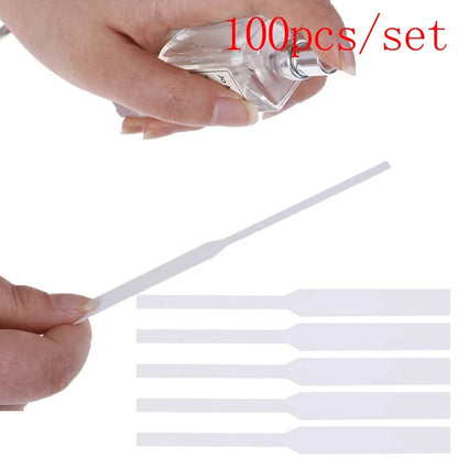 Perfume Test Strips 100-Pack | Aromatherapy Scent Testing Paper