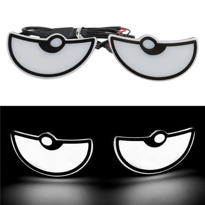 2PCS Car LED Demon Eye Light | Universal Dynamic Strobe Turn Signal Decorative Lights