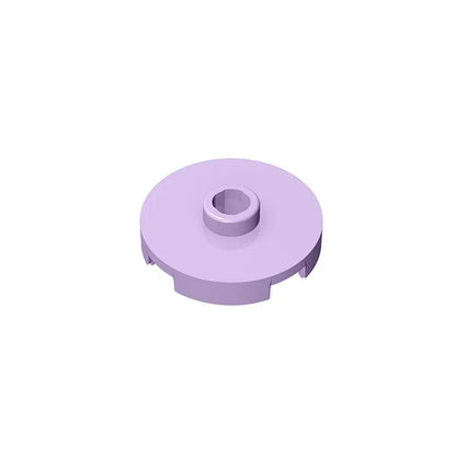 Gobricks GDS-1041 Tile Round 2x2 with Open Stud | Compatible Building Block for DIY Educational Kits