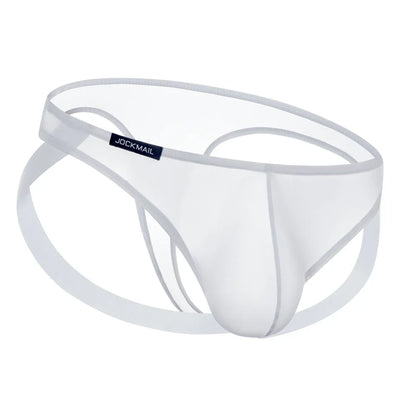Men Briefs Transparent Ice Silk Bikini Mens Underpants Men's Panties Breathable Ultra-thin Gay Underwear Men Jockstrap