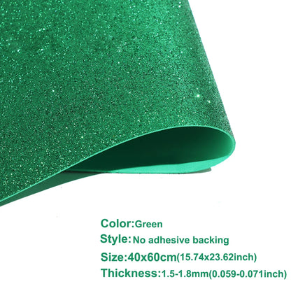Glitter EVA Foam Sheet 40x60cm | Self-Adhesive Sparkly Foam Paper for DIY Crafts and Decor