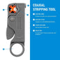 Wire Stripping Pliers with Hex Wrench | Coaxial Cable Decrustation Tool