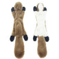 Squeaky Dog Toy | No Stuffing Plush Toy with Built In Sounders