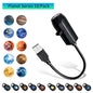 Halloween LED Projection Night Light | Pumpkin Moon Ceiling Lamp with USB