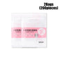 Disposable Facial Mask Wrap | Transparent Plastic Face and Neck Sticker