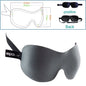 3D Breathable Sleeping Eye Mask | Light Blocking Sleep Aid for Travel and Home