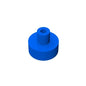 Gobricks Tile Round 1x1 with Bar and Pin Holder | Compatible Building Block