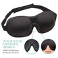 3D Breathable Sleeping Eye Mask | Light Blocking Sleep Aid for Travel and Home