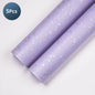 Floral Wrapping Paper Set | 5 Sheets with Gold and Silver Sparkles