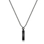 Geometry Interlocking Square Triangle Male Pendant Stacking Streetwear Necklace