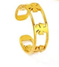 High End Waterproof Hollow Stainless Steel Finger Ring Trendy for Women Personalize Jewelry Wholesale