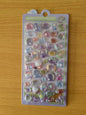 Japanese Anime Food Stamping Seal Fun | 3D Crystal Diamond Sticker Set for Kids