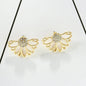 Korean Sweet Small Daisy Stud Earring For Women Zircon Flower Girls Fashion Earrings Trend Party Jewelry Gift