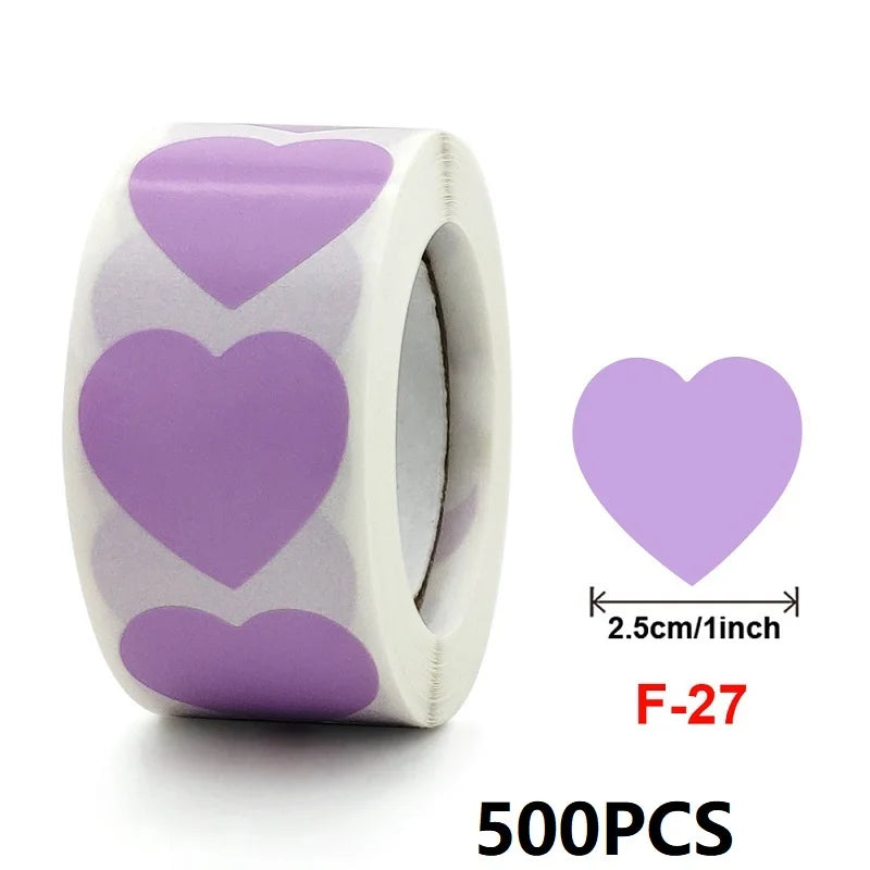 Thank You Stickers for Packaging | Heart Shaped Merci Stickers Bulk