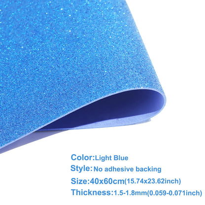 Glitter EVA Foam Sheet 40x60cm | Self-Adhesive Sparkly Foam Paper for DIY Crafts and Decor