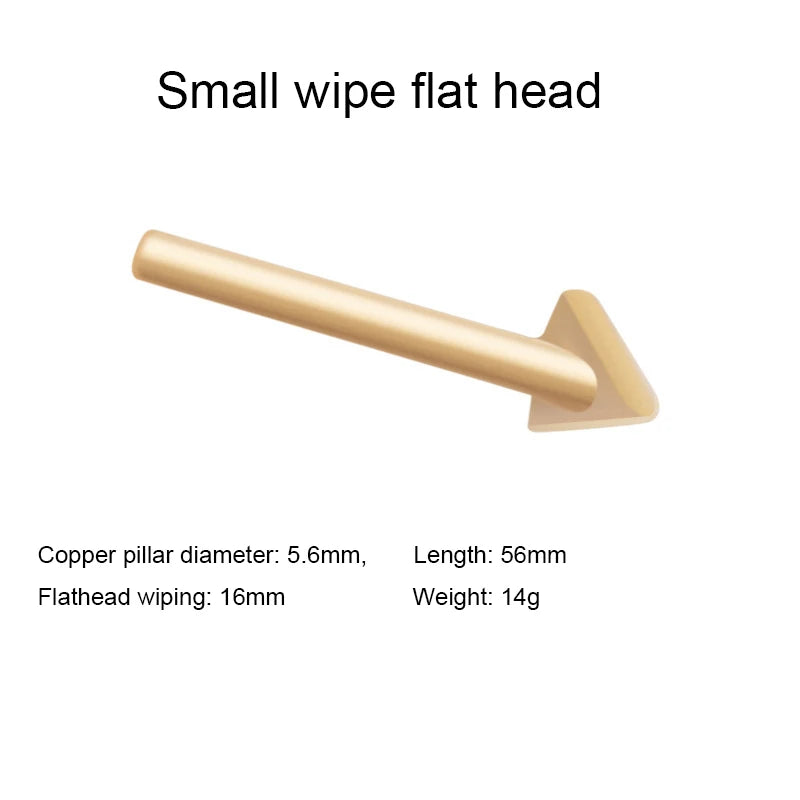 Plastic Repair Triangular Copper Smoothing Head | 80W Plastic Welding Soldering Iron Tip