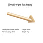 Plastic Repair Triangular Copper Smoothing Head | 80W Plastic Welding Soldering Iron Tip
