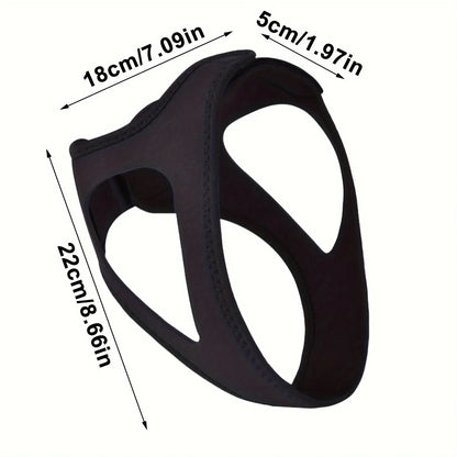 Neoprene Anti Snoring Chin Strap | Stop Snoring Jaw Belt Sleep Aid