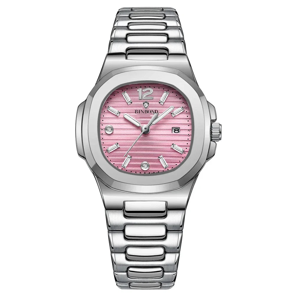 31mm New Digital Fashion Quartz Wristwatches Ladies Watches For Woman Luxury Small Gold Diamond Watch Women Clock Reloj Muje