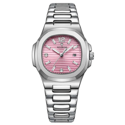 31mm New Digital Fashion Quartz Wristwatches Ladies Watches For Woman Luxury Small Gold Diamond Watch Women Clock Reloj Muje