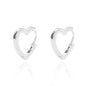 Zircon Heart Pendientes Earring For Women Stainless Steel Gold Color Piercing Earring 2025 Trend Jewelry aretes Accesorios mujer