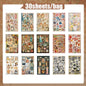 Vintage Sticker Book Collection | 30pcs Retro Amusement Park Tour Decals