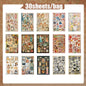 Mr. Paper 30pcs Vintage Sticker Book | Old-Timey Amusement Park Retro Decal Collection for Planners and Journals