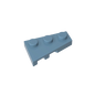 Gobricks GDS-547 Wedge Plate 3 x 2 Right | Compatible Building Block for DIY Creations