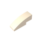 Gobricks GDS-657 Slope, Curved 3 x 1 | Compatible Building Block for Creative Construction